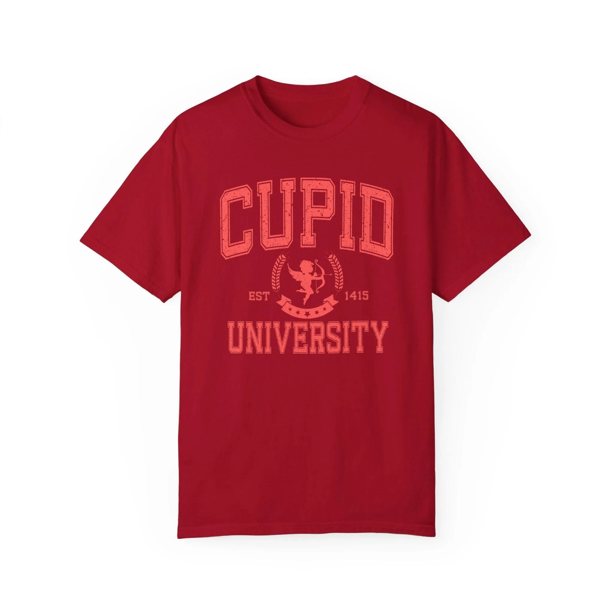 Cupid University Valentines day Tee (Comfort Colors 1717)