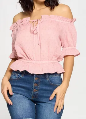 Daisy off the Shoulder Top