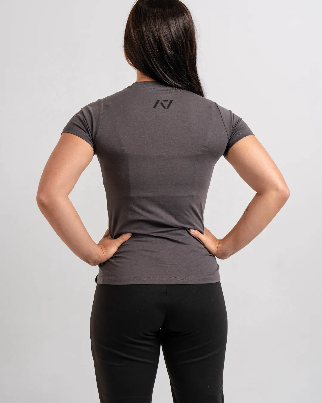 Demand Greatness True-Fit Women's Meet Shirt - IPF Approved - Shadow Stone Grey