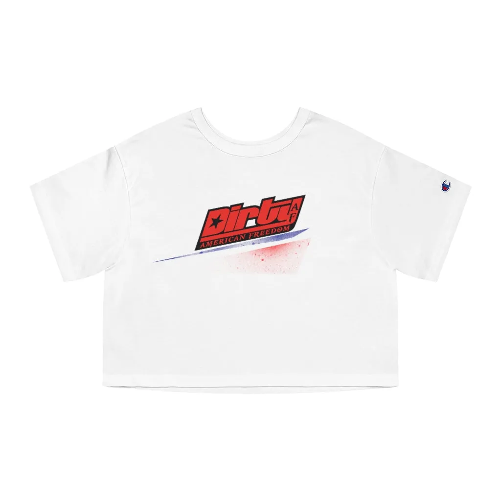 Dirty American Freedom Cropped T-Shirt