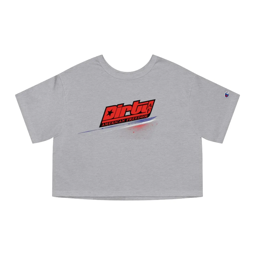 Dirty American Freedom Cropped T-Shirt
