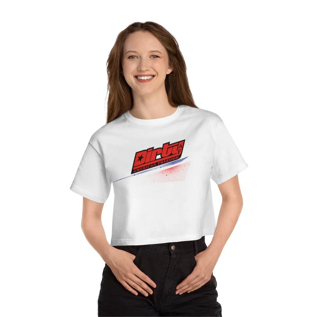 Dirty American Freedom Cropped T-Shirt