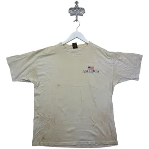 DISTRESSED AMERICA "BOAT CRASHERS" TEE - (XL)