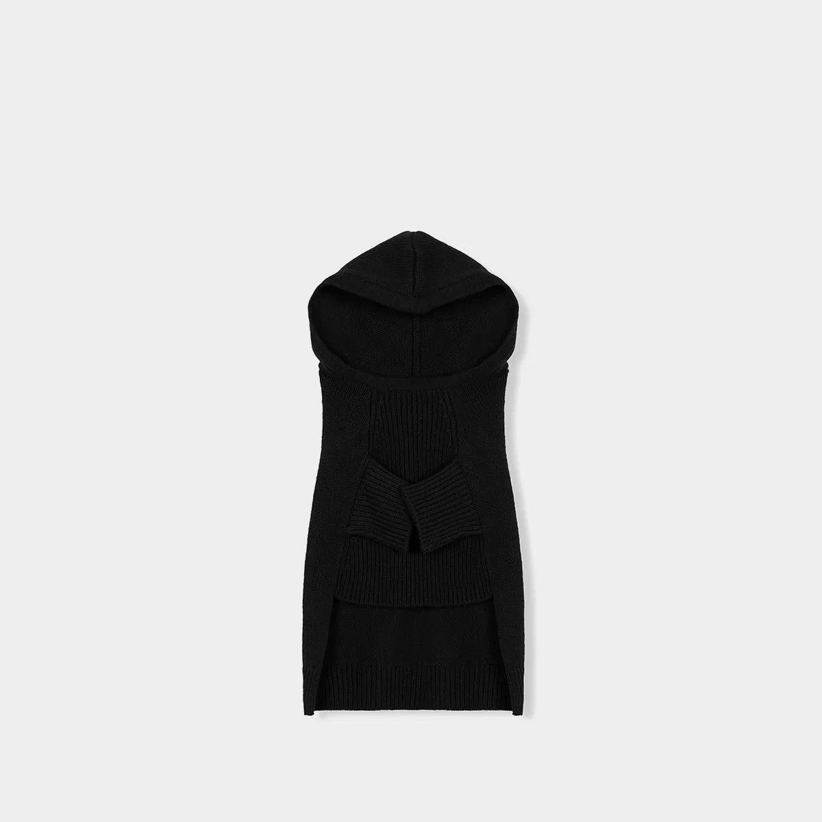 Dog Hoodie Cashmere Black with YY logo