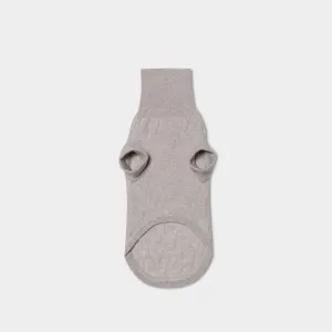 Dog Sweater Cashmere Light Grey YY Logomania