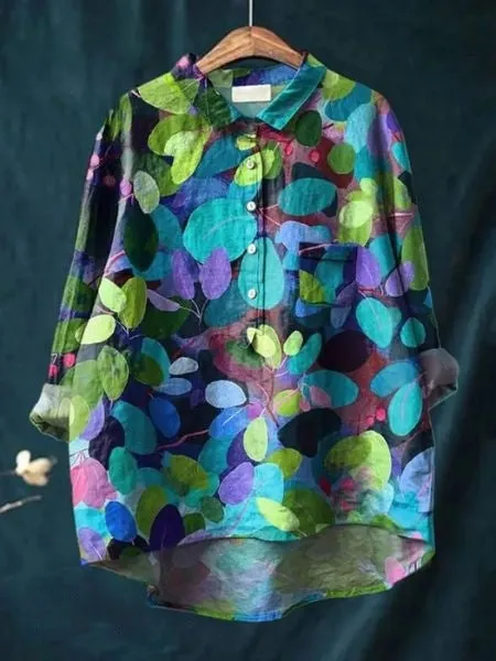 Donna™ | Tummy covering floral shirt