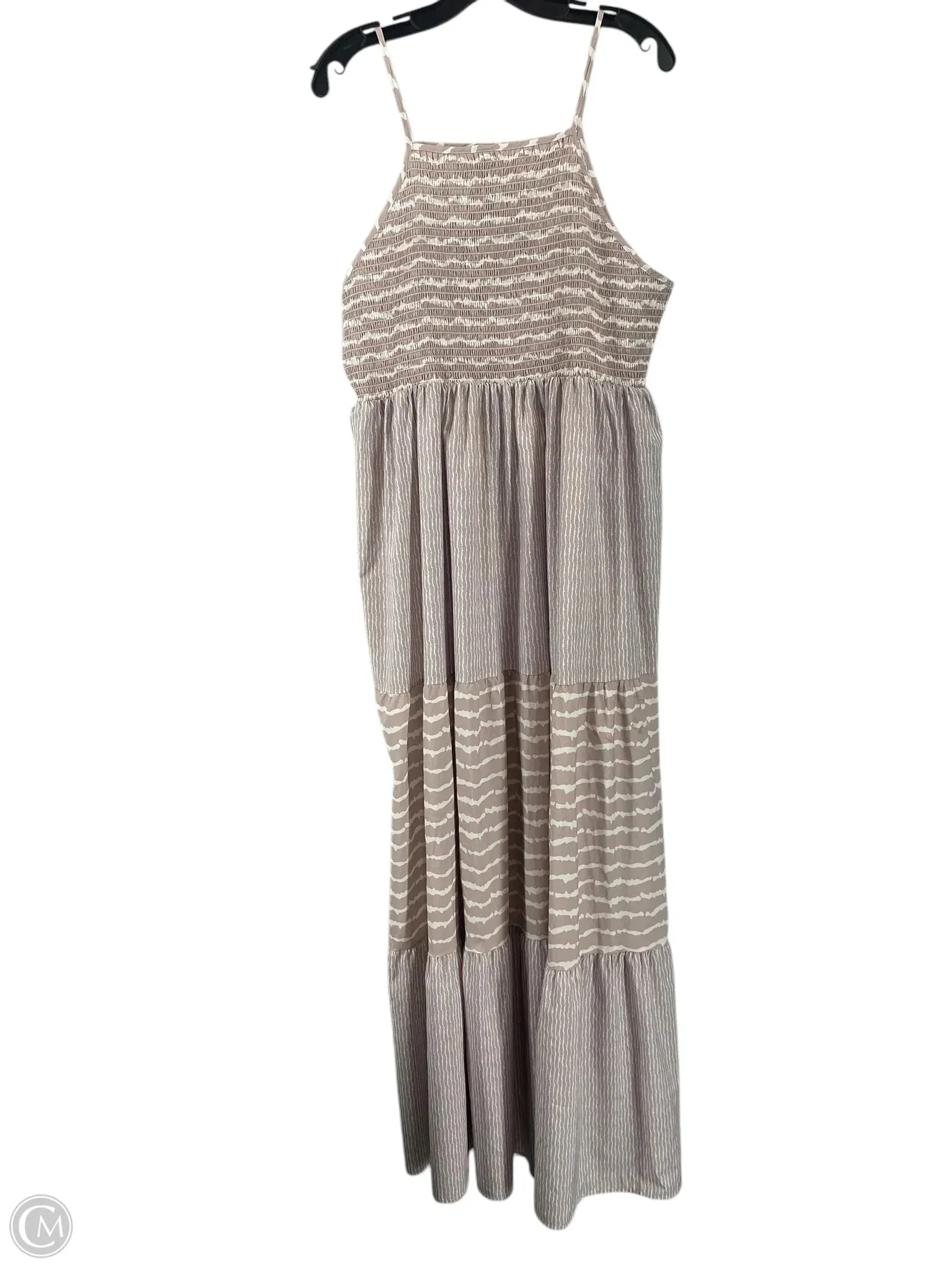 Dress Casual Maxi By Clothes Mentor In Beige, Size: Xxl