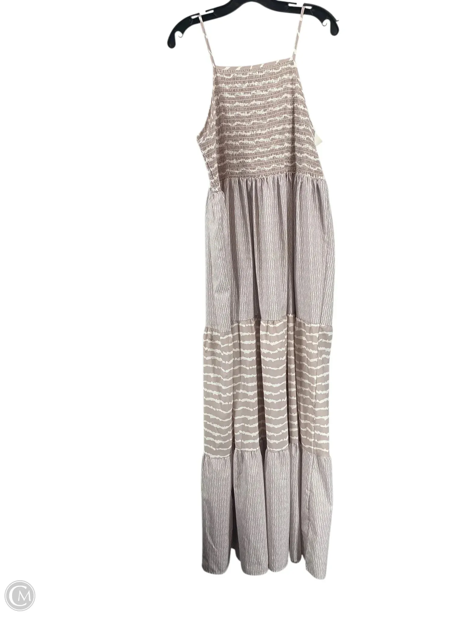 Dress Casual Maxi By Clothes Mentor In Beige, Size: Xxl