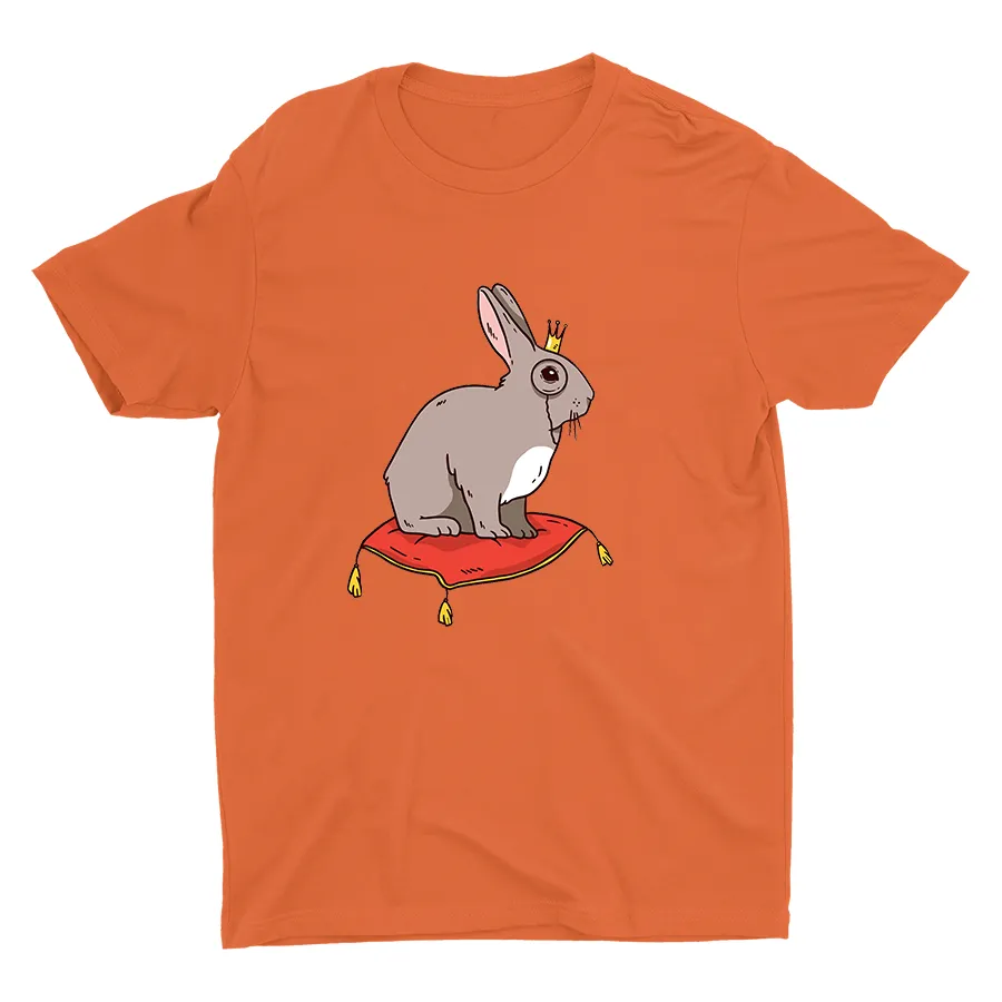 Easter Bunny King Printed Cotton Tee
