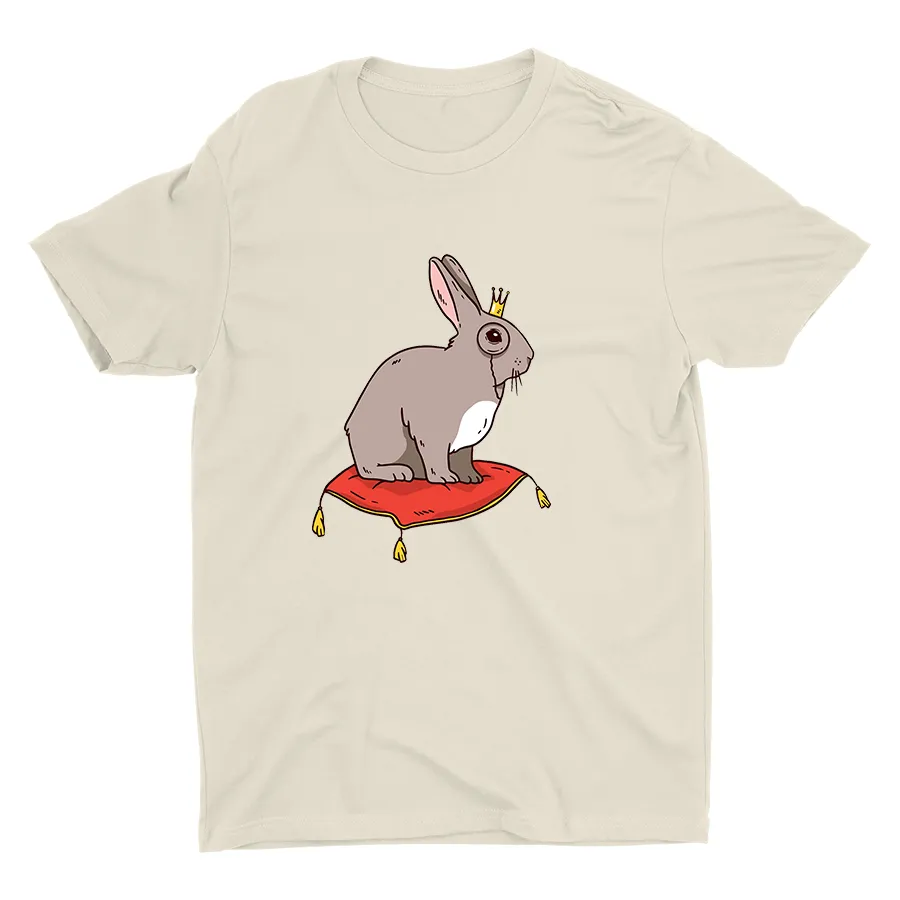 Easter Bunny King Printed Cotton Tee