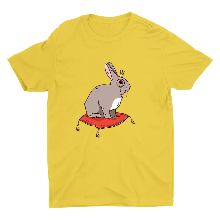 Easter Bunny King Printed Cotton Tee