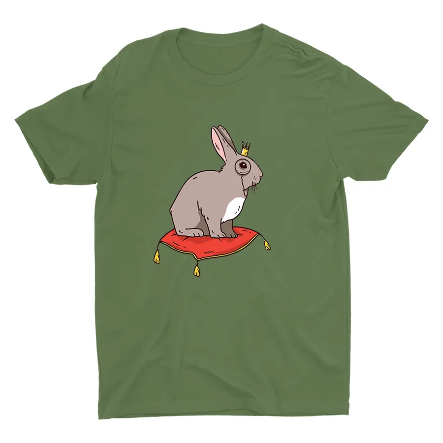 Easter Bunny King Printed Cotton Tee