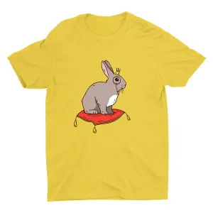 Easter Bunny King Printed Cotton Tee