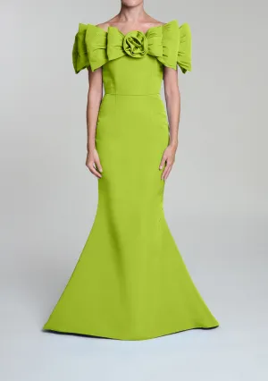 Eleanor Silk Faille Mermaid Gown