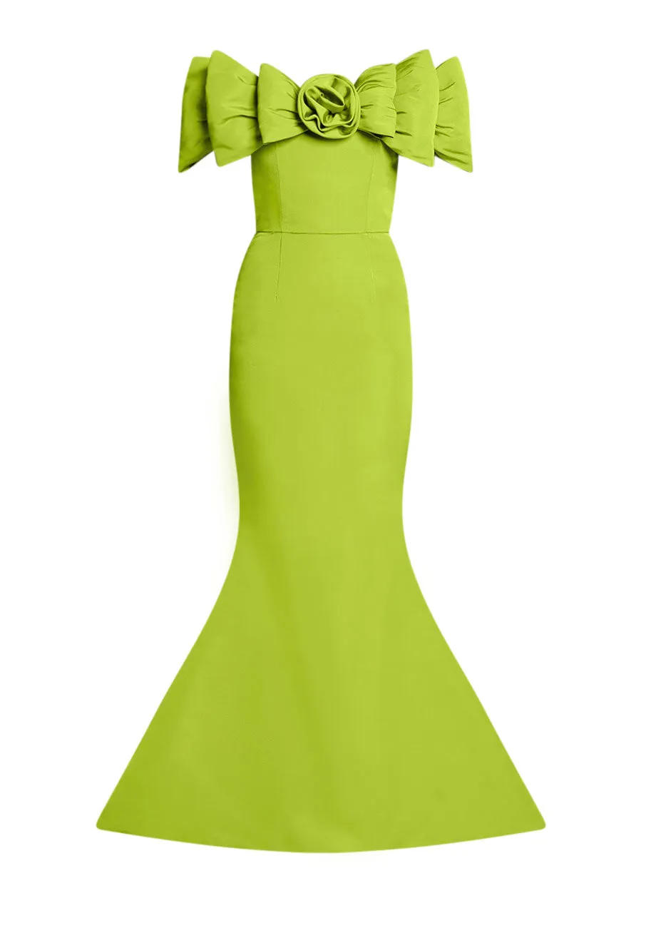 Eleanor Silk Faille Mermaid Gown