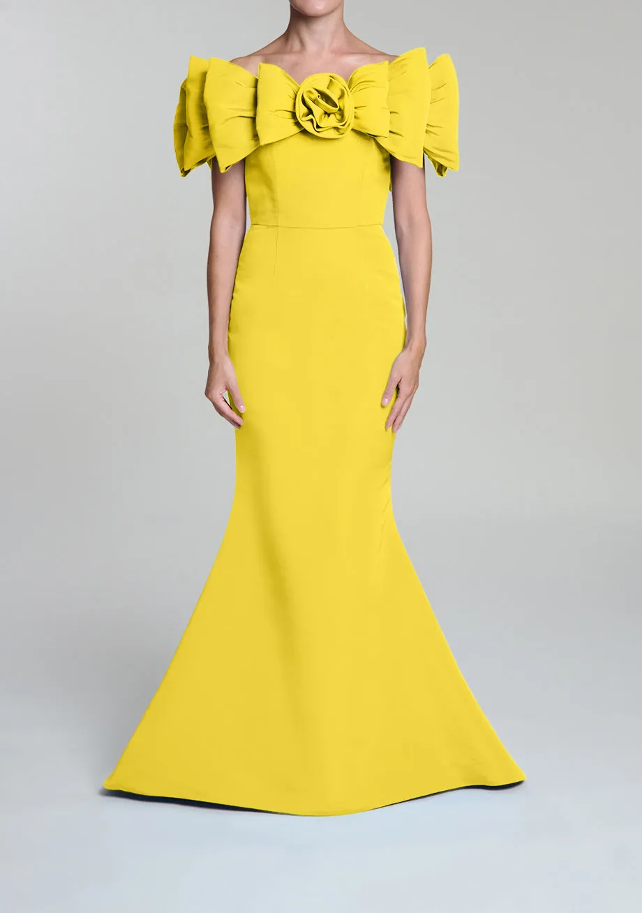 Eleanor Silk Faille Mermaid Gown