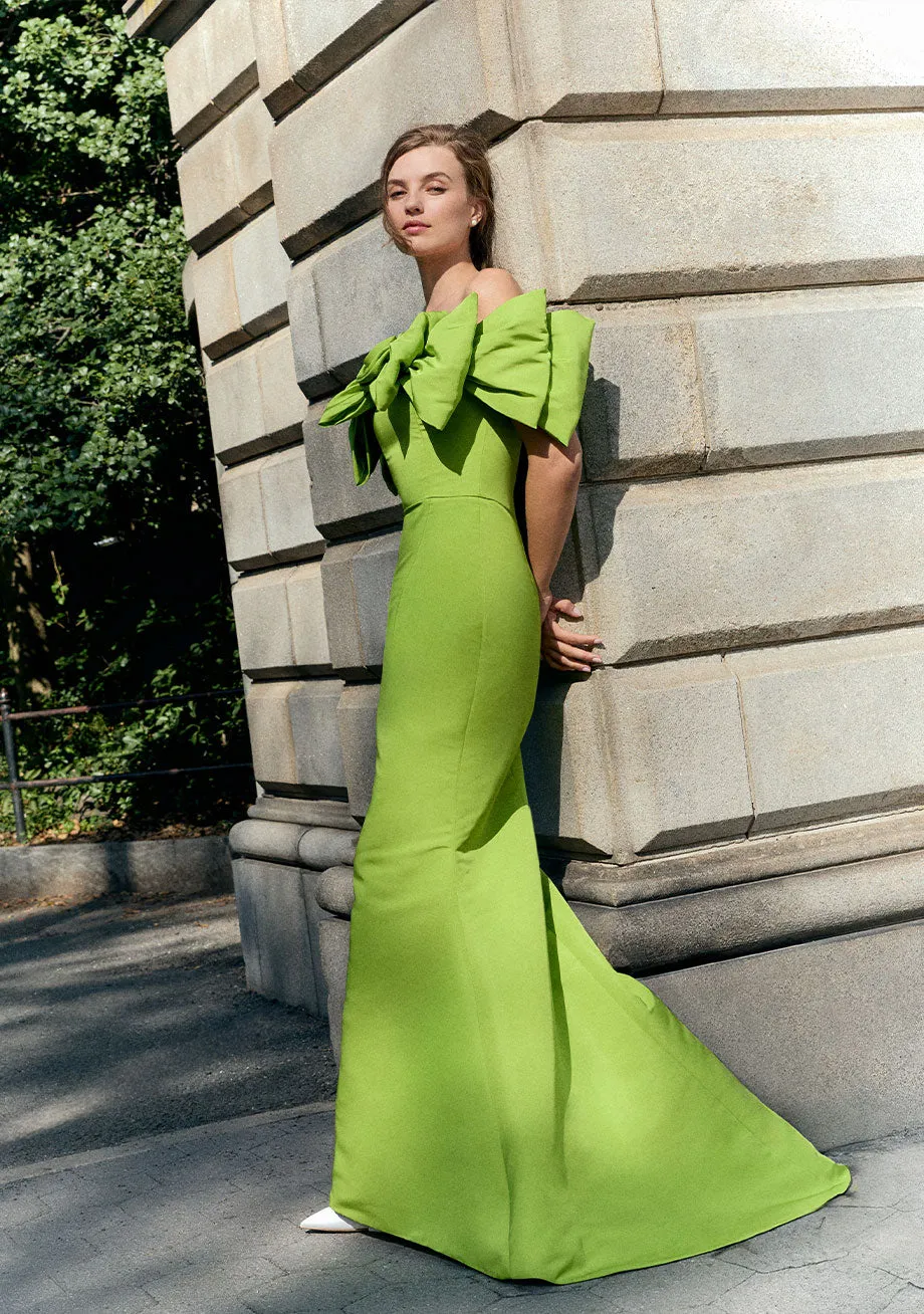 Eleanor Silk Faille Mermaid Gown