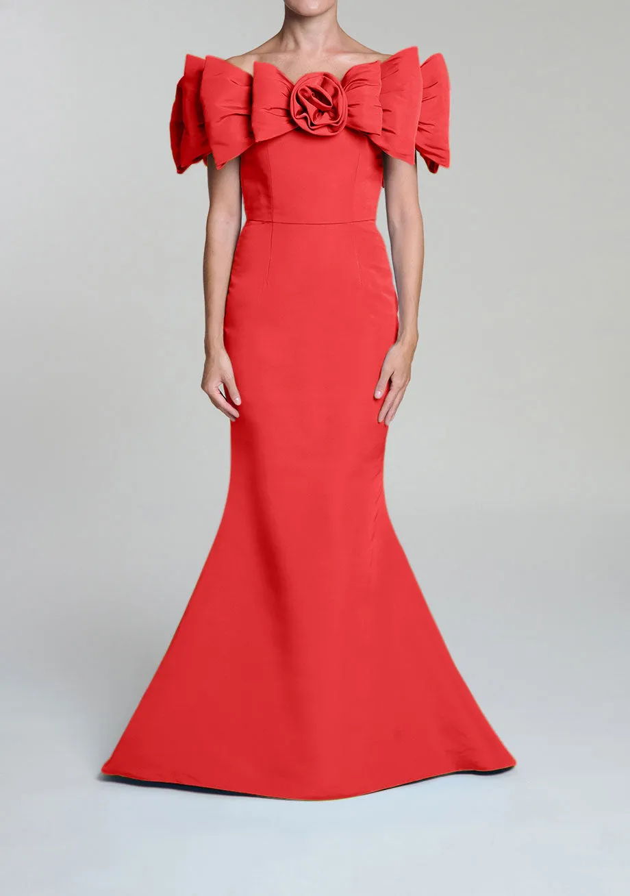 Eleanor Silk Faille Mermaid Gown