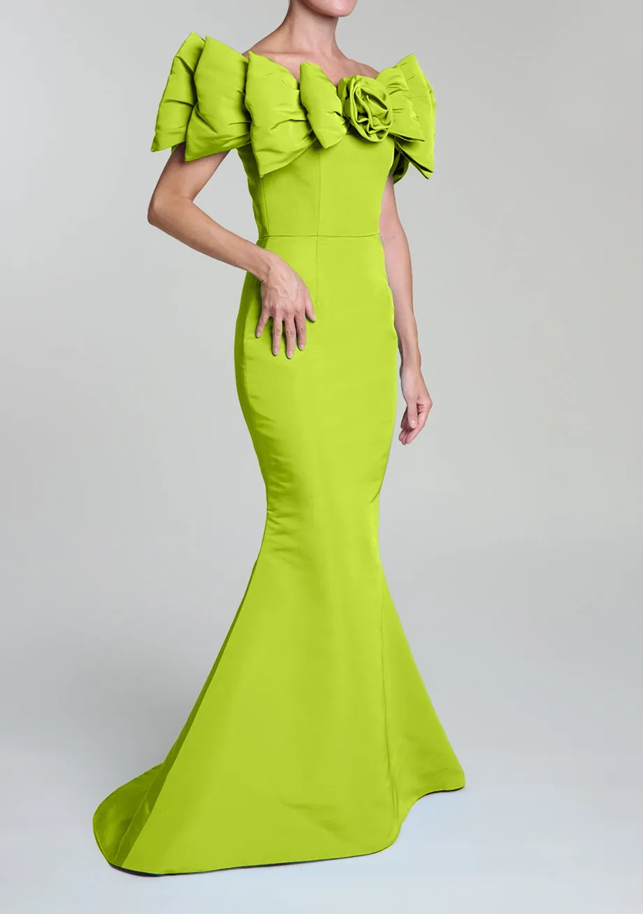 Eleanor Silk Faille Mermaid Gown