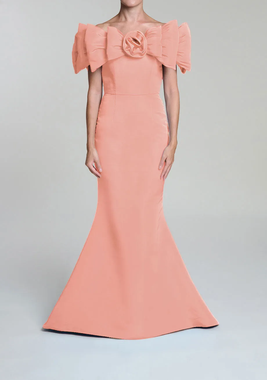 Eleanor Silk Faille Mermaid Gown