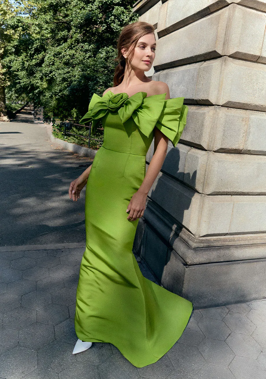Eleanor Silk Faille Mermaid Gown