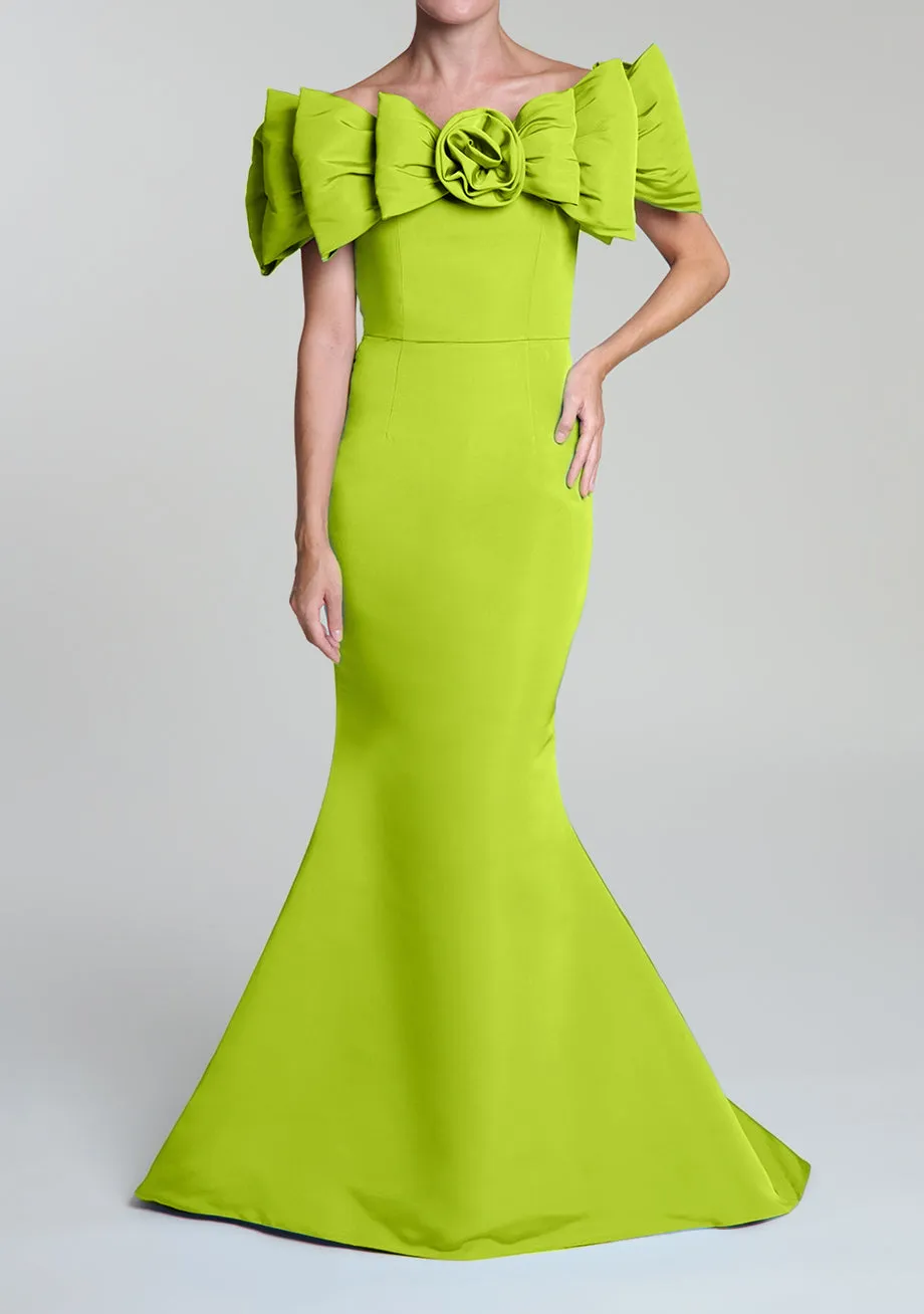 Eleanor Silk Faille Mermaid Gown