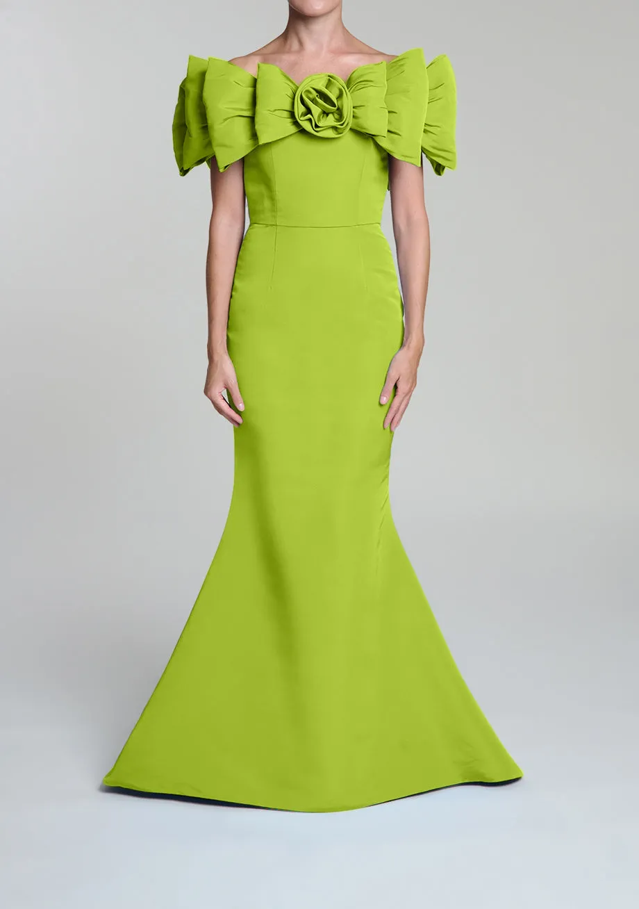Eleanor Silk Faille Mermaid Gown