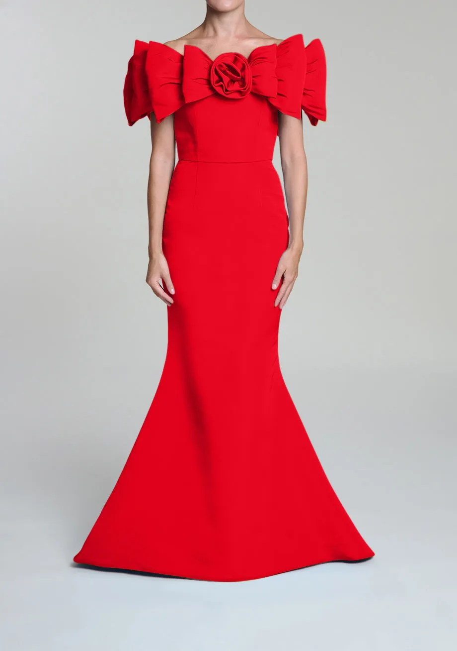 Eleanor Silk Faille Mermaid Gown