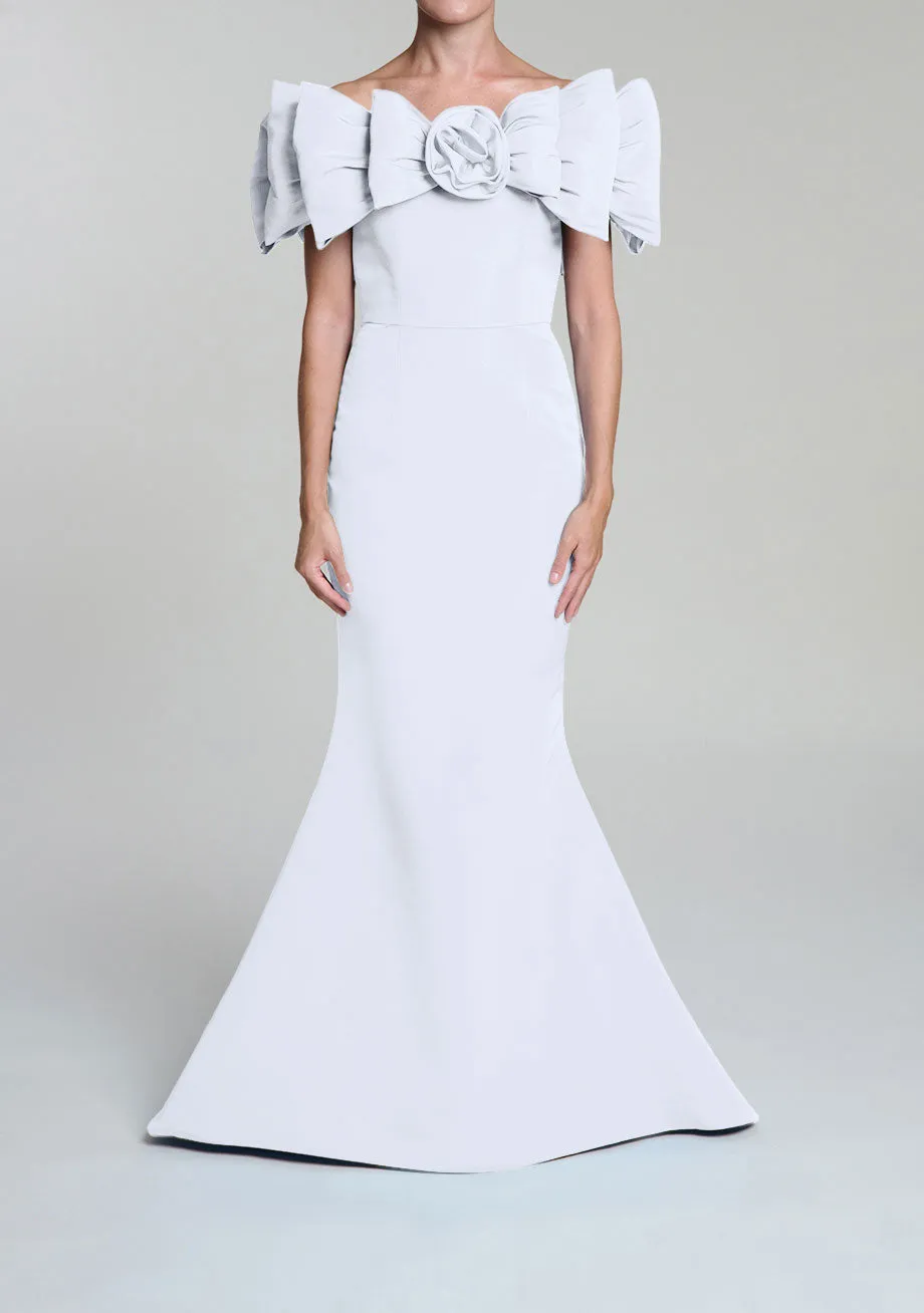 Eleanor Silk Faille Mermaid Gown