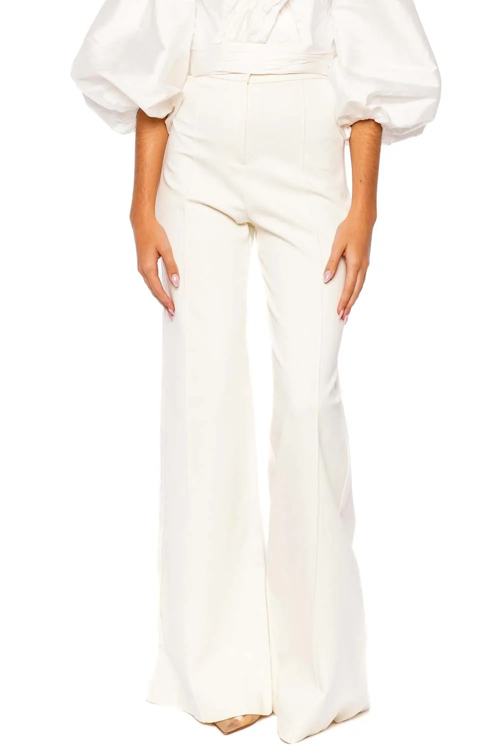 En Poesia Taffeta Off Shoulder Top