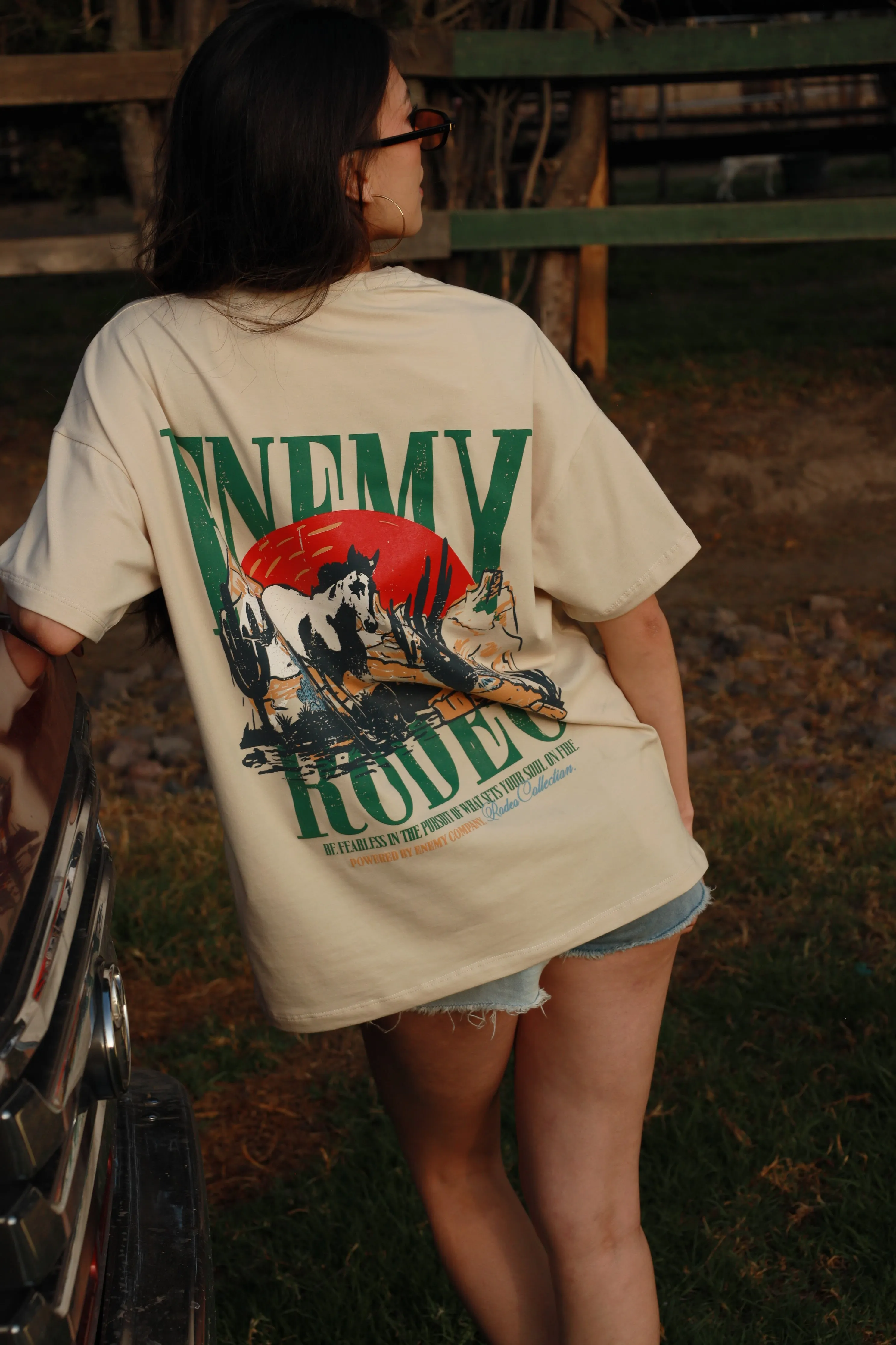 Enemy Free Spirit Beige  T-shirt