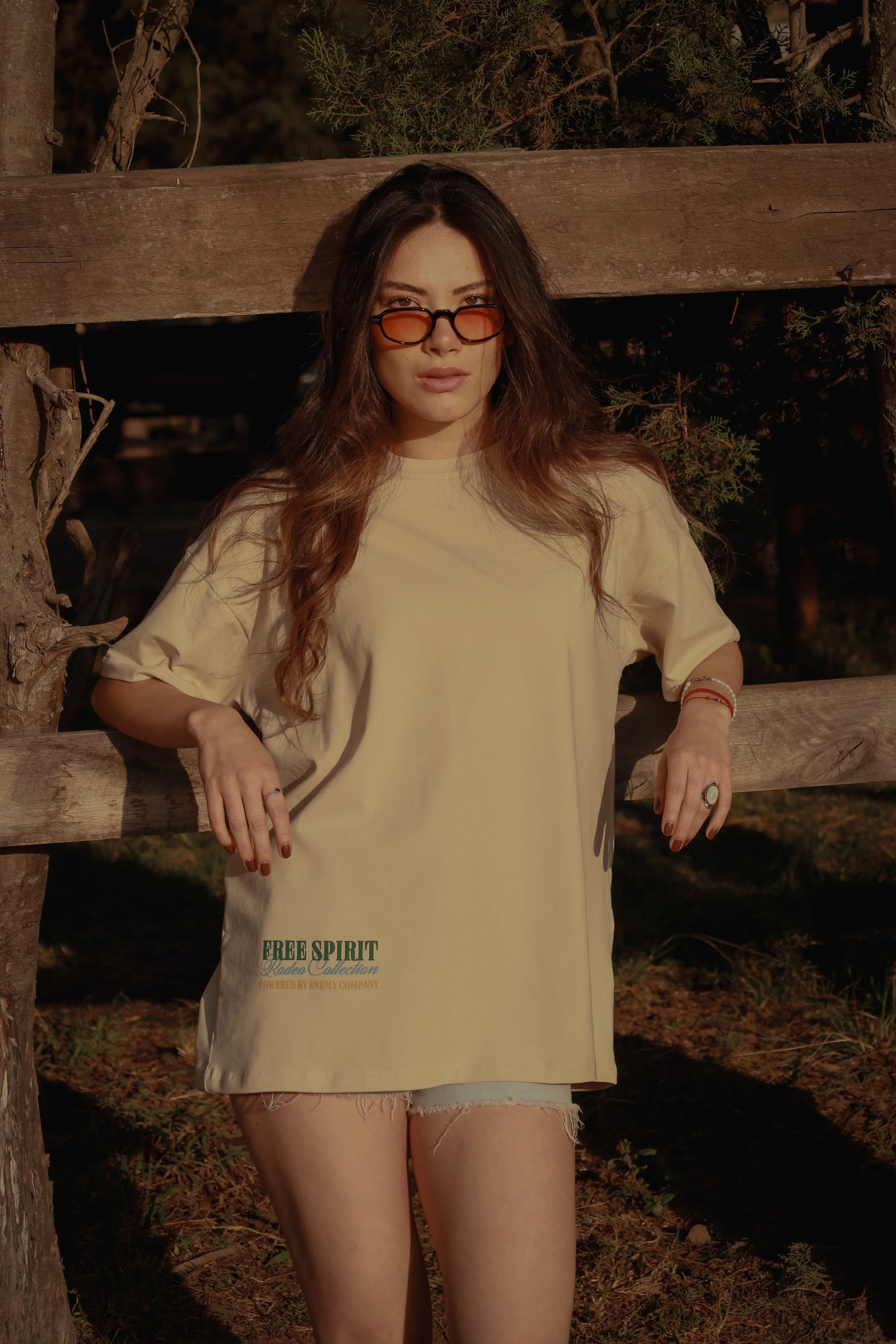 Enemy Free Spirit Beige  T-shirt