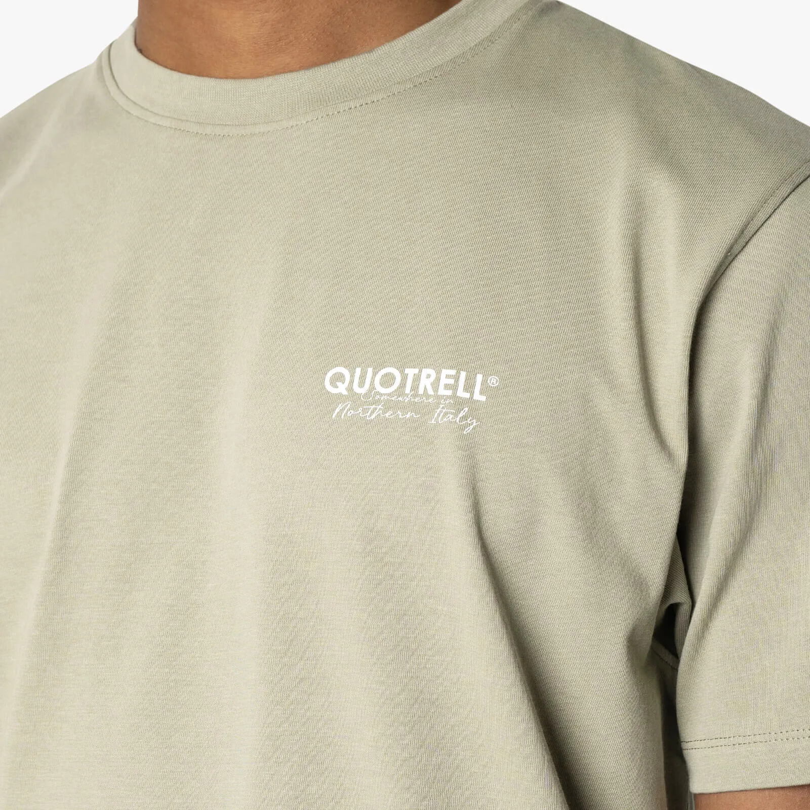 ENGINE T-SHIRT | BEIGE/WHITE