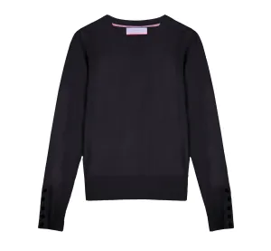 Essential Crew Neck Jumper by Cocoa Cashmere