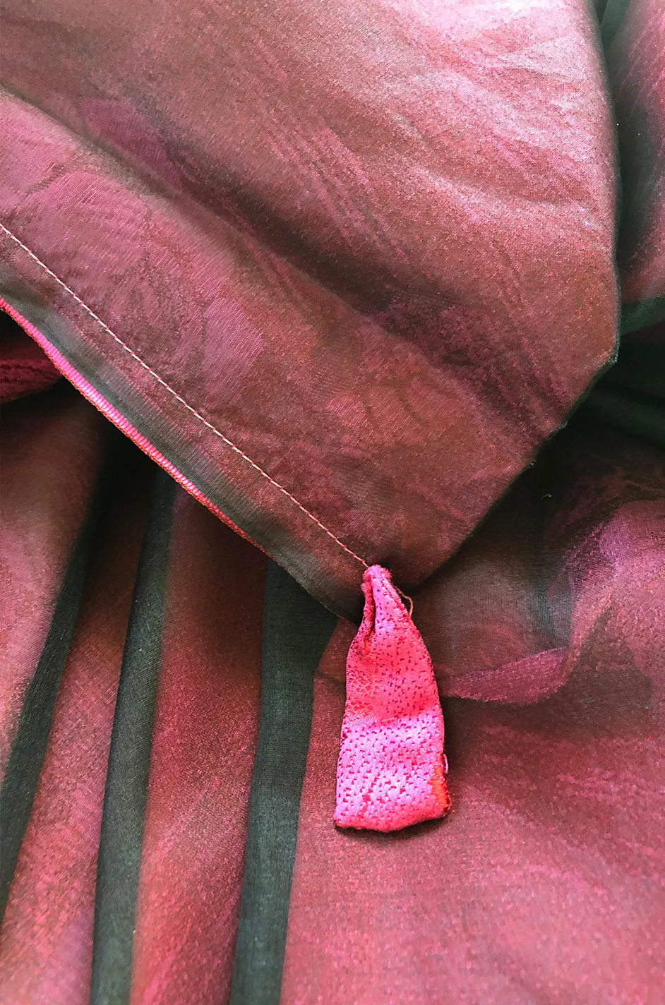 Extraordinary 1940s Dusky Pink Silk Draped Skirts Halter Dress w Crinoline