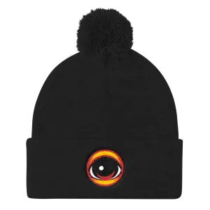 EYE Pom Pom Knit Cap
