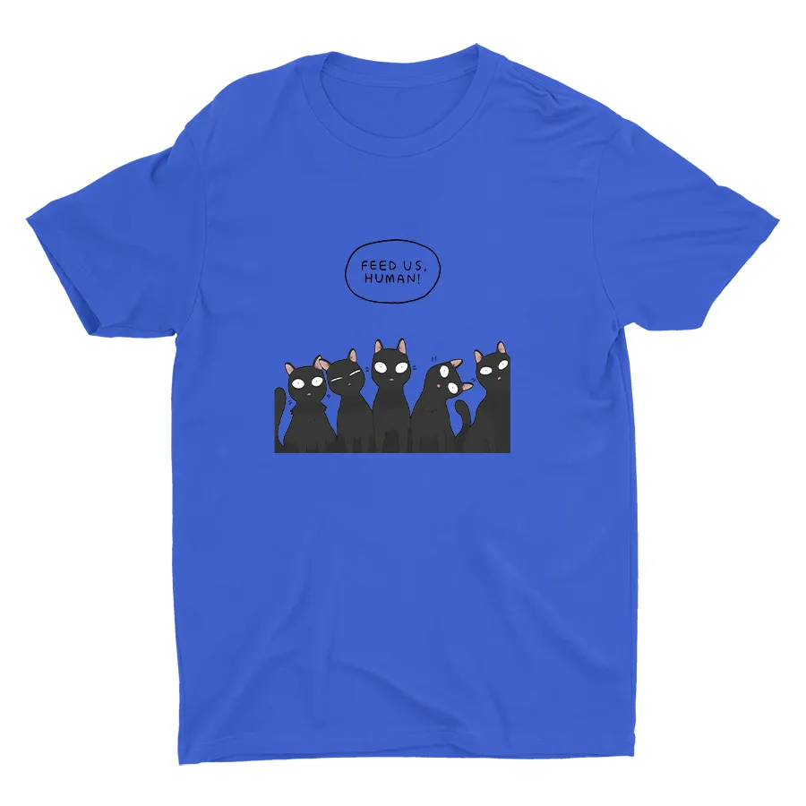 Feed Us Human  Cotton Tee