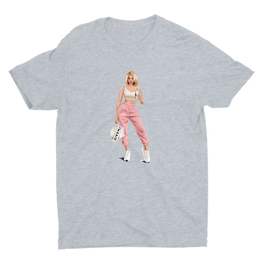 Fitness Girl Cotton Tee