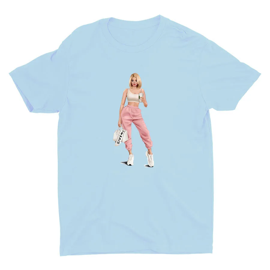 Fitness Girl Cotton Tee