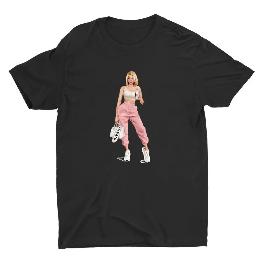 Fitness Girl Cotton Tee
