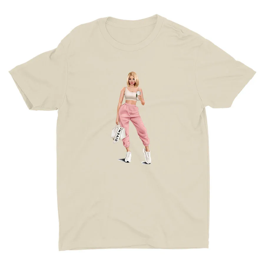 Fitness Girl Cotton Tee