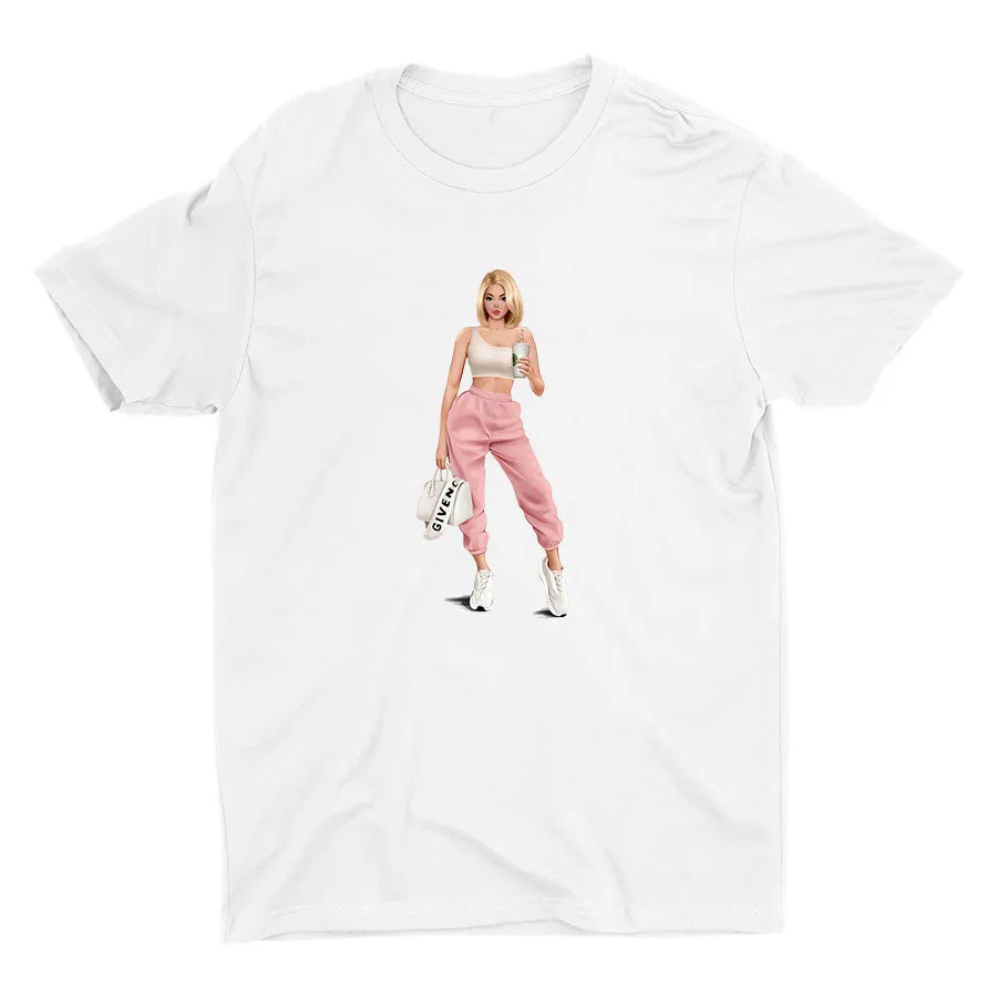 Fitness Girl Cotton Tee