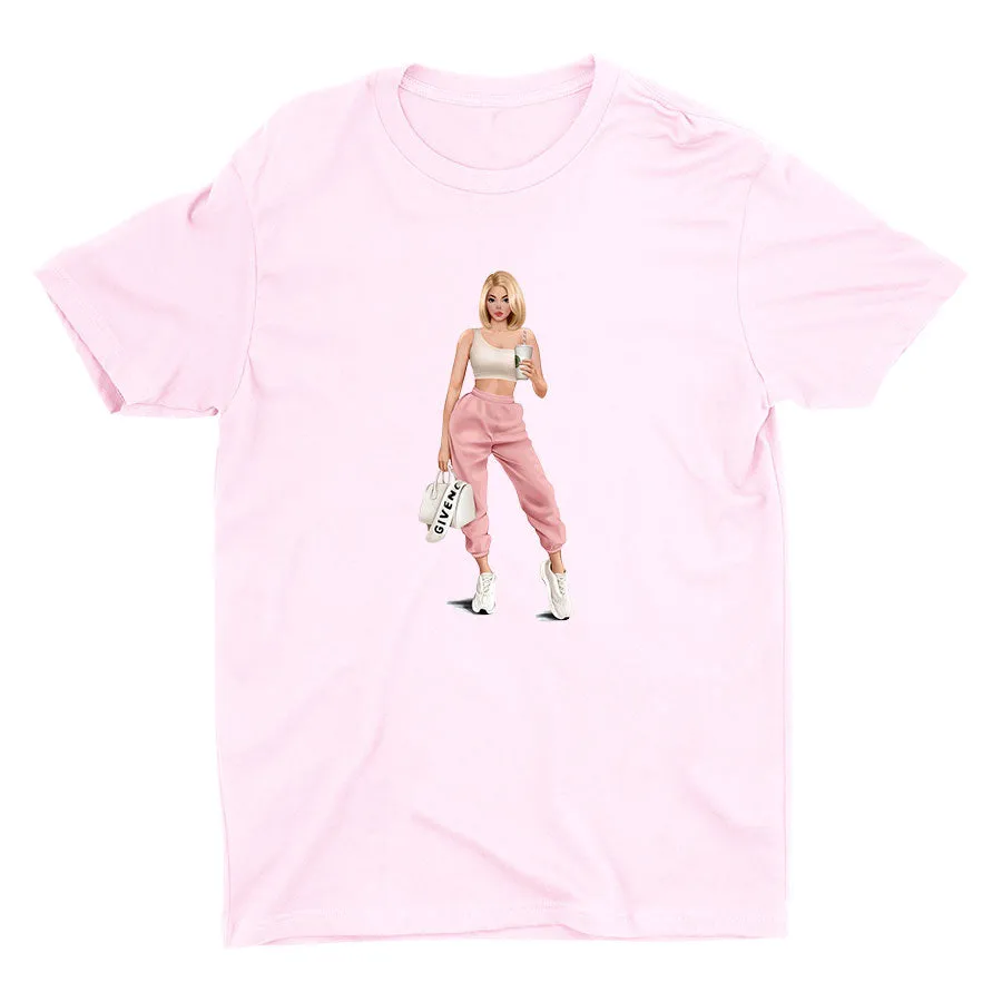 Fitness Girl Cotton Tee