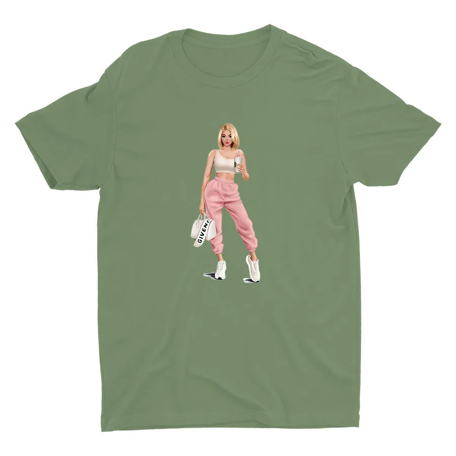 Fitness Girl Cotton Tee