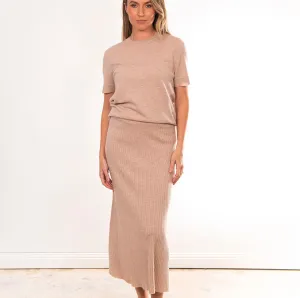 Flared Skirt - Stone