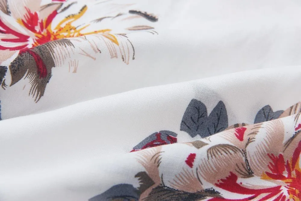 Flower Off-Shoulder