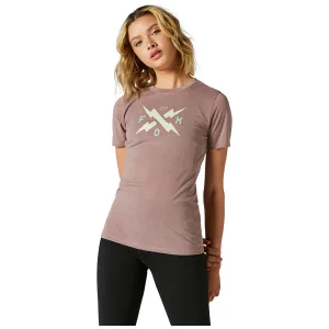 Fox Womens Calibrated Ss Tech Tee - Plum Perfect