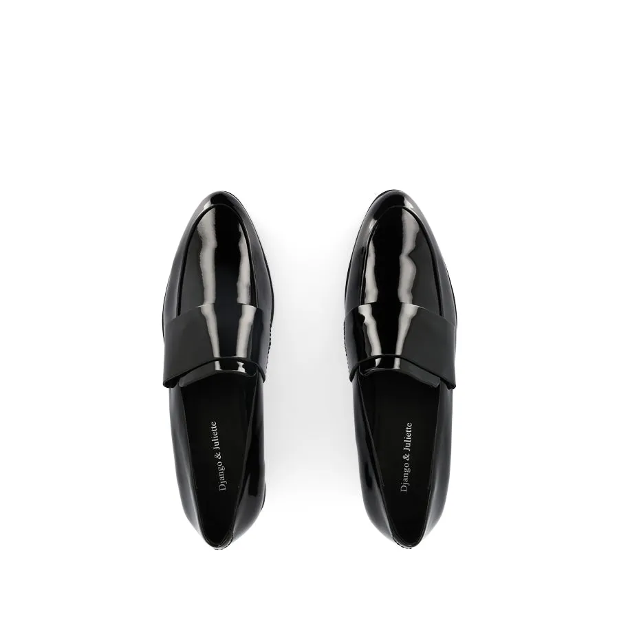 GABRIAN - BLACK PATENT LEATHER