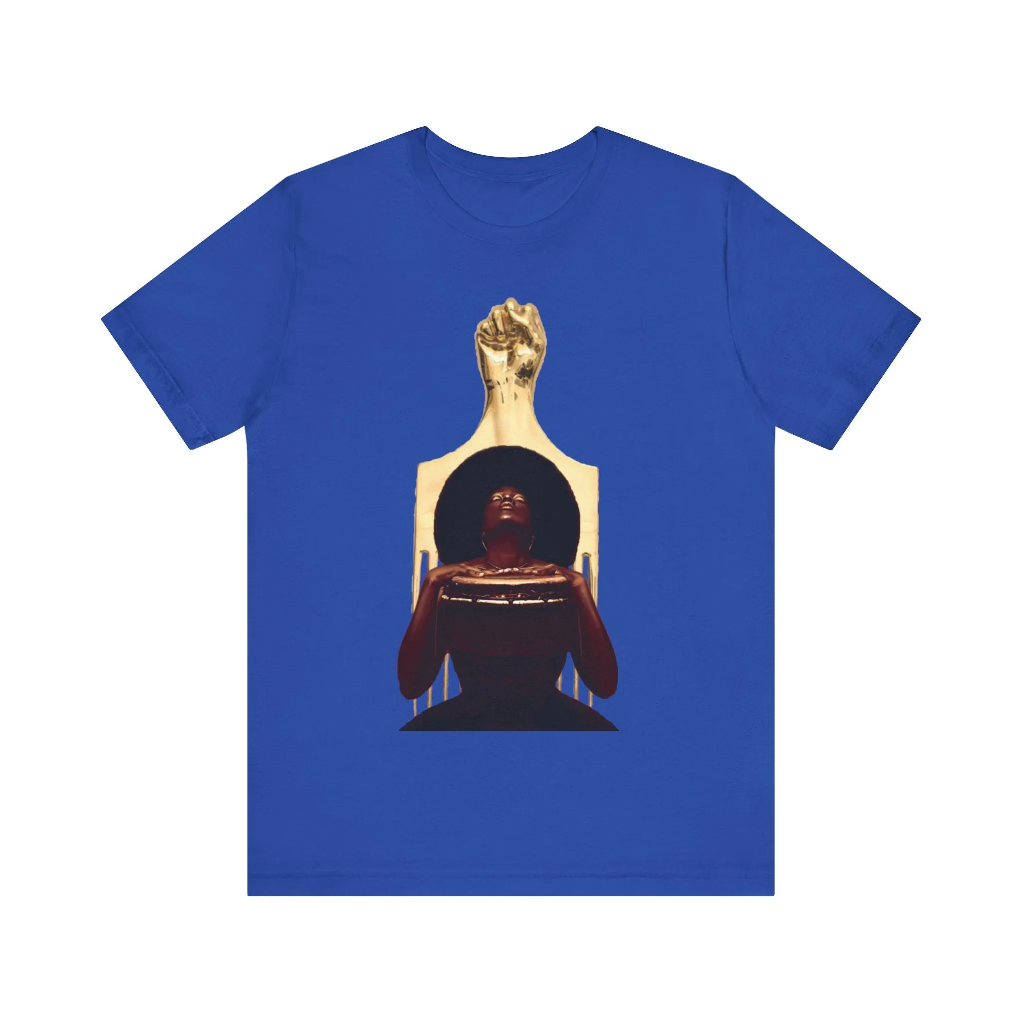 Golden Fro: Unisex Jersey Short Sleeve Tee