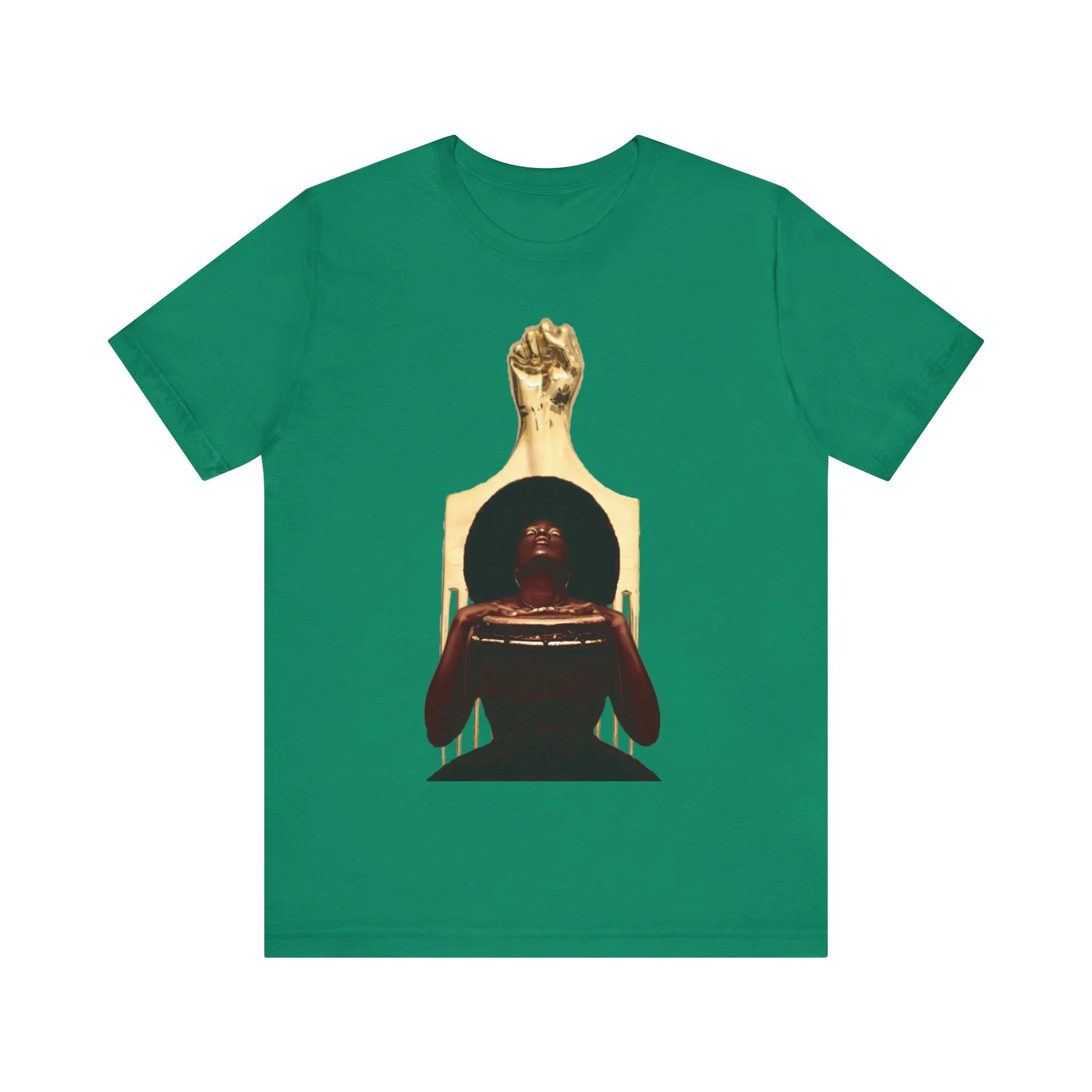 Golden Fro: Unisex Jersey Short Sleeve Tee